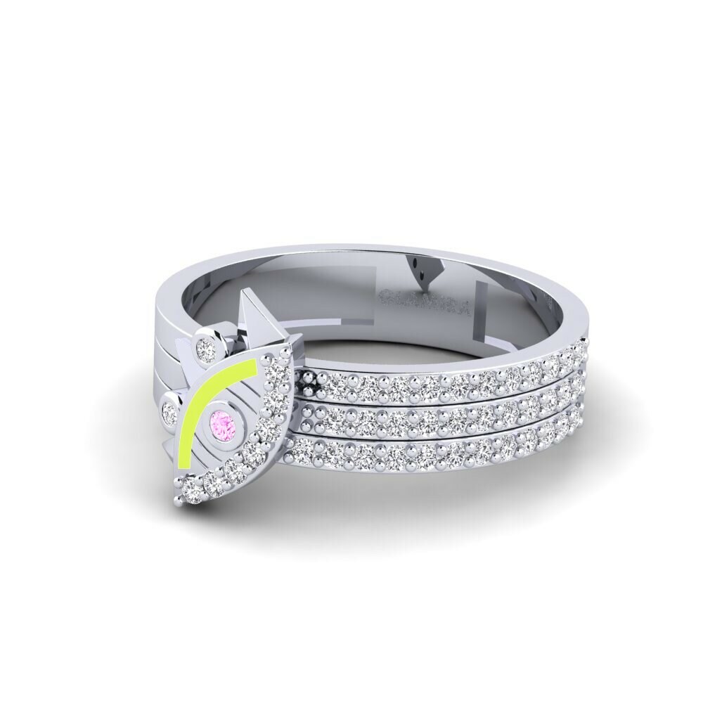 Saphir Rose Bague Kifahari