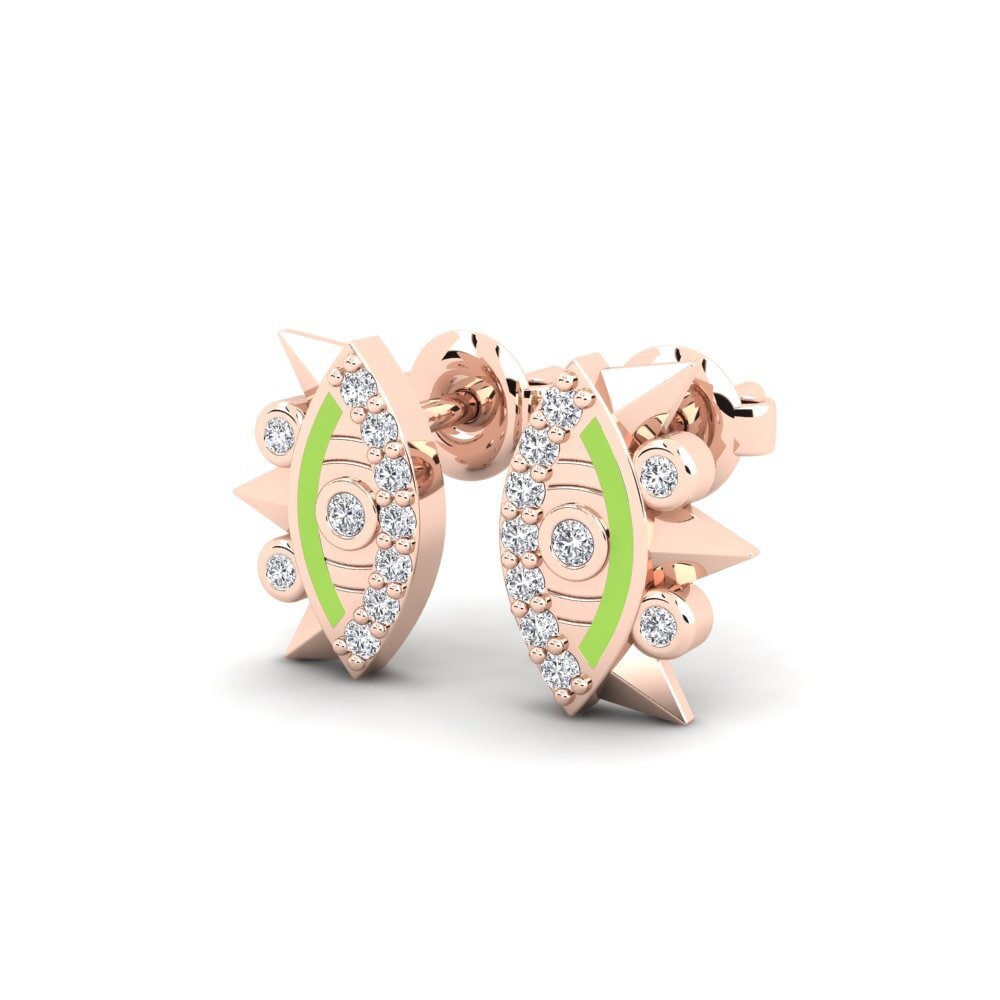 14ct Rose Gold Women's Earring Kilpi
