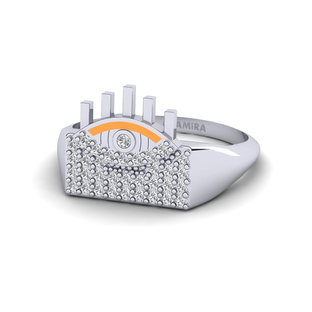 14ct White Gold Ring Kuangaza