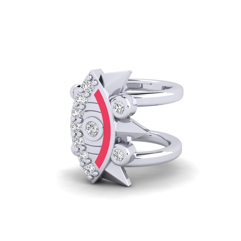 Platino 950 Orecchino da donna Kulay