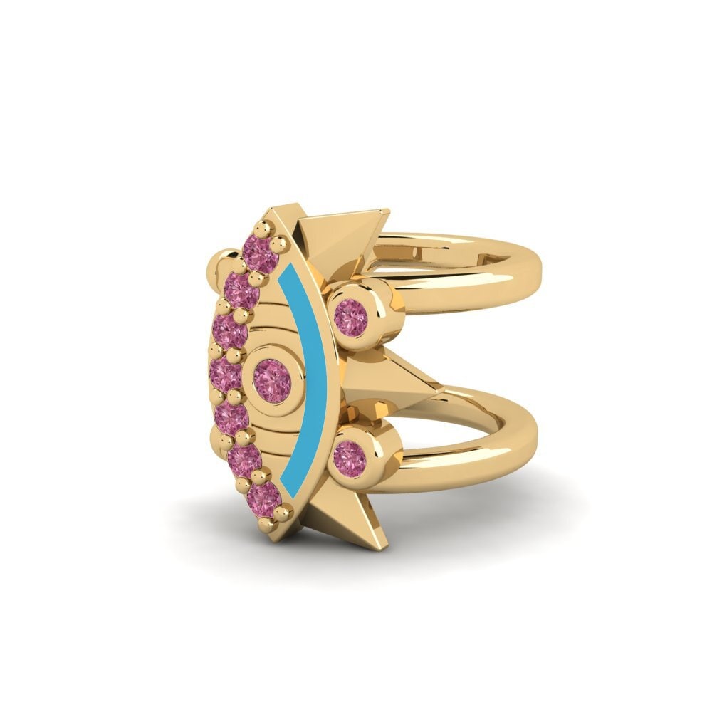 Granate Rhodolite Pendiente de mujer Kulay