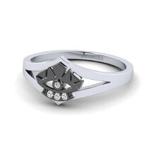 Evil Eye Diamond Engagement Rings