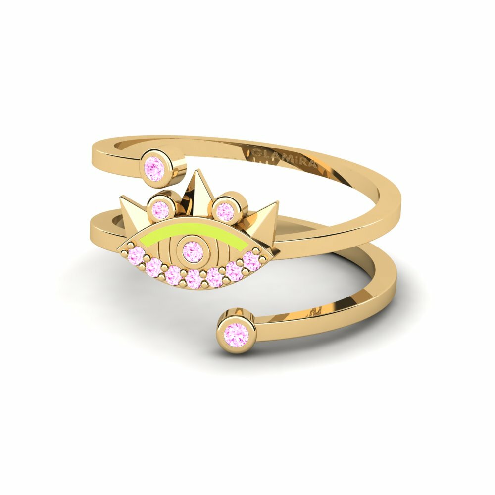 Saphir Rose Bague Lavni