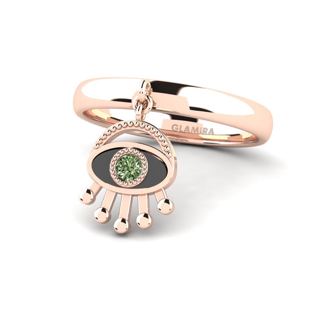 Diamante Verde Anel Livlife