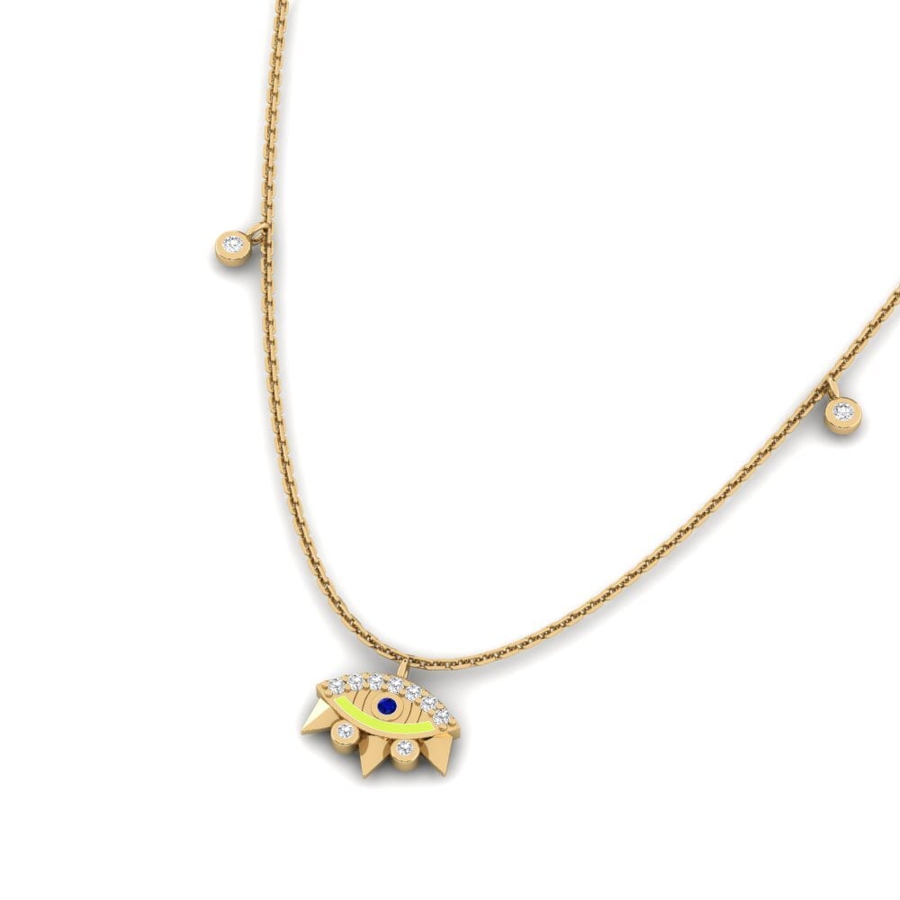 Sapphire Women's Necklace Mookodi