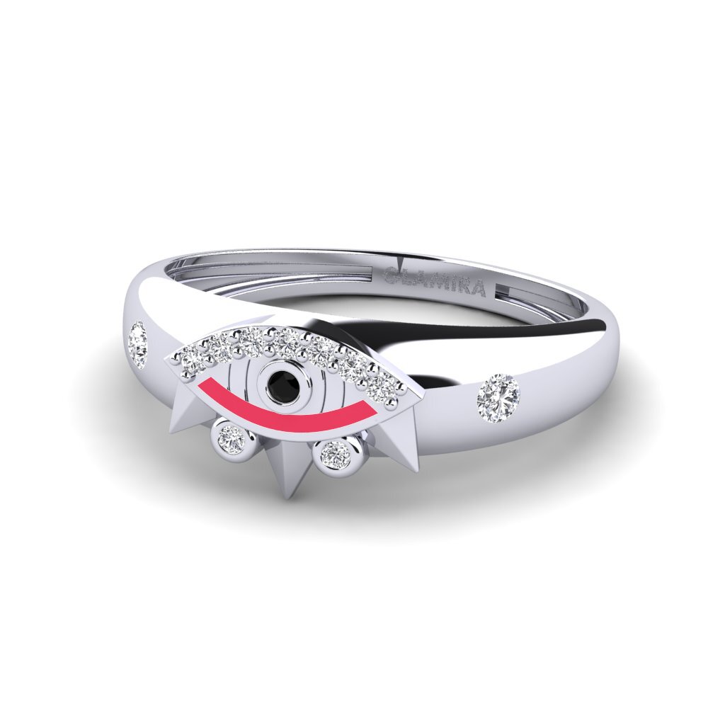 Schwarzer Saphir Ring Ngao