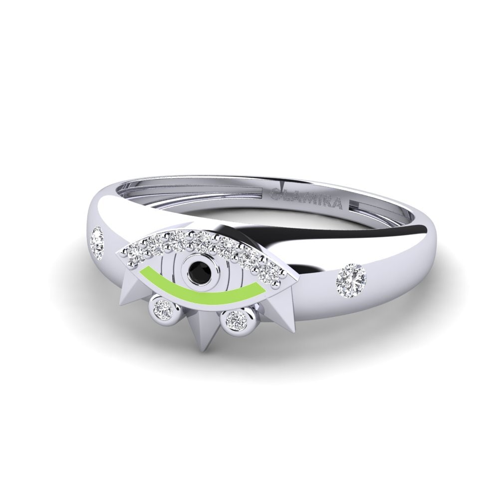 Schwarzer Diamant Ring Ngao