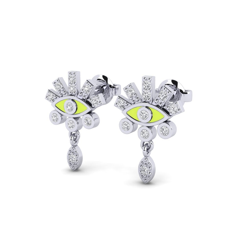 Plata 925 Pendiente de mujer Patara - A