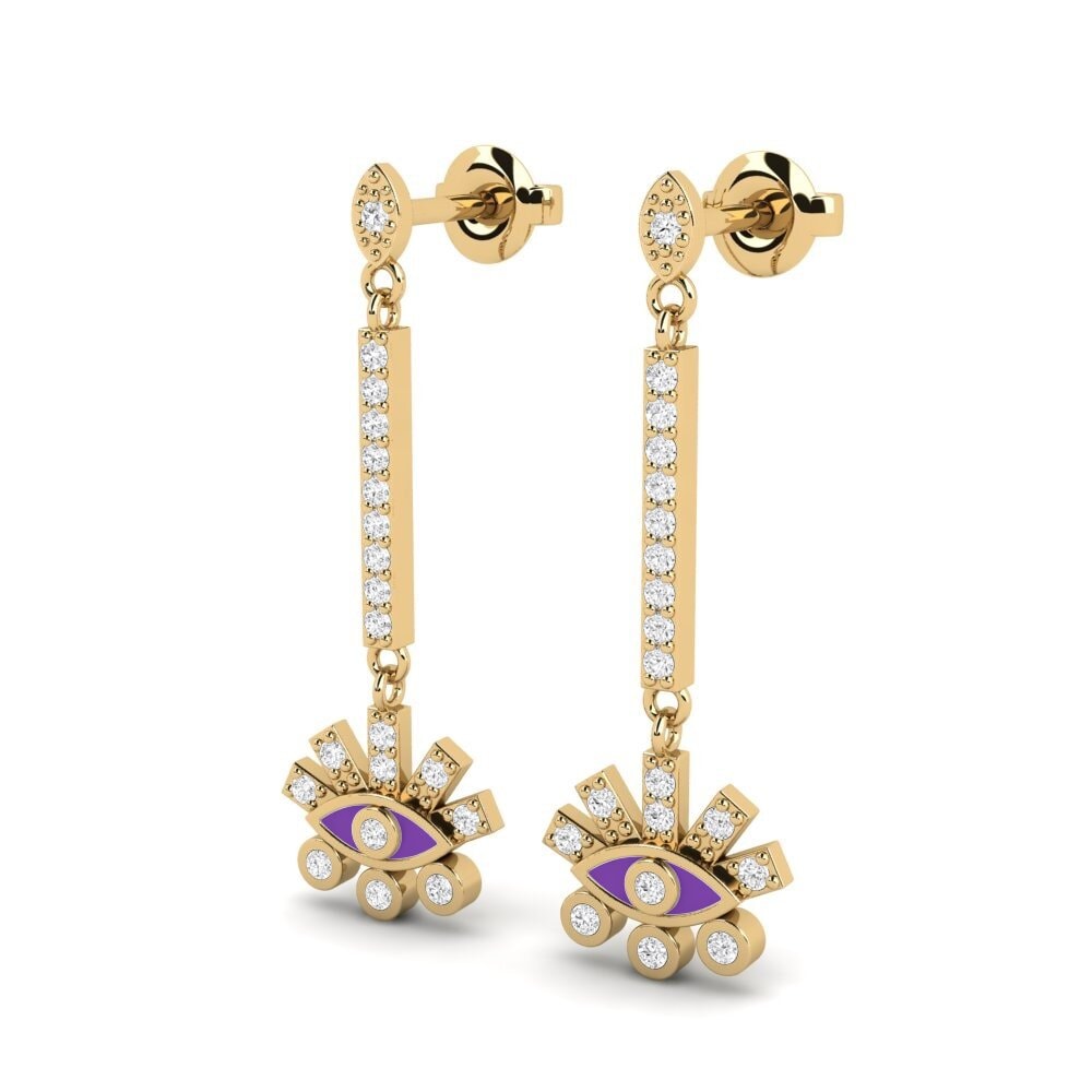 White sapphire Women's Earring Patara - B