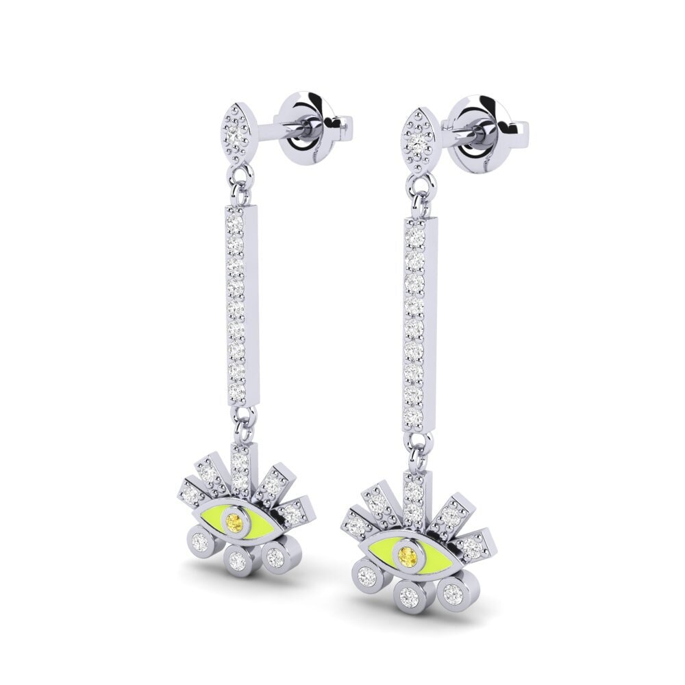 Plata 925 Pendiente de mujer Patara - B