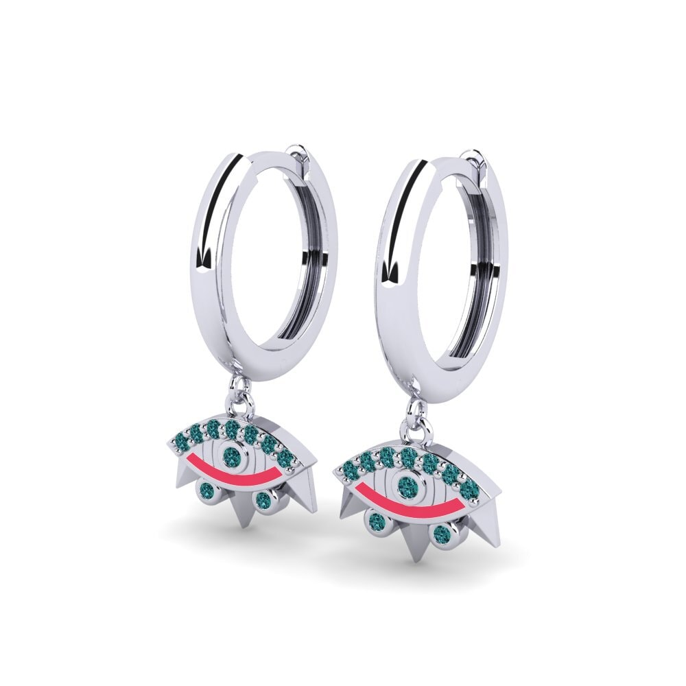 Blue Diamond Women's Earring Perisai