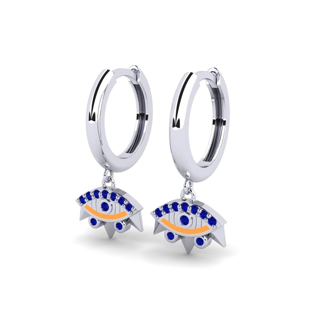 Argento 925 Orecchino da donna Perisai