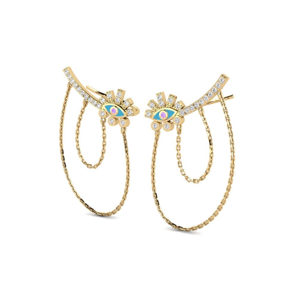 Amethyst Women's Earring Qumenu