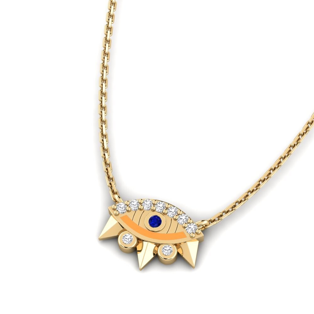 Sapphire Women's Necklace Reebou