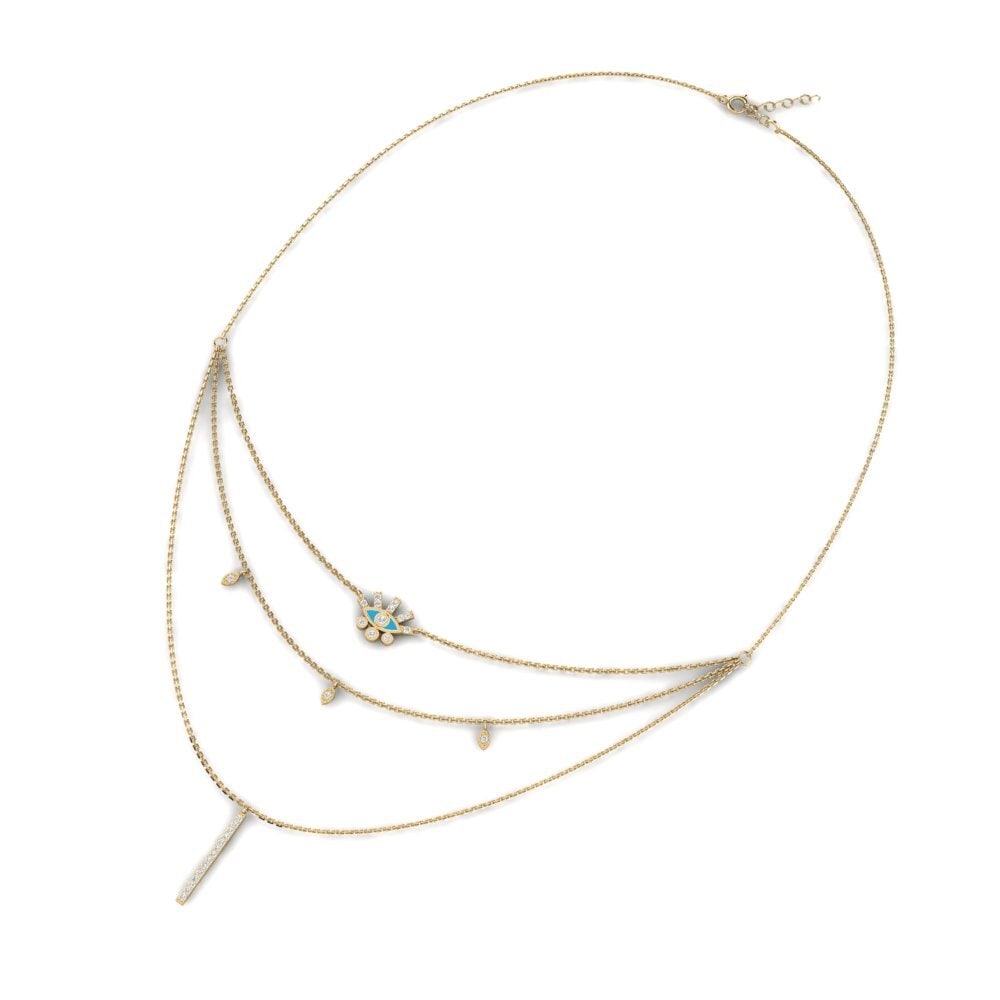 Lab Grown Diamond Women's Necklace Rhosus