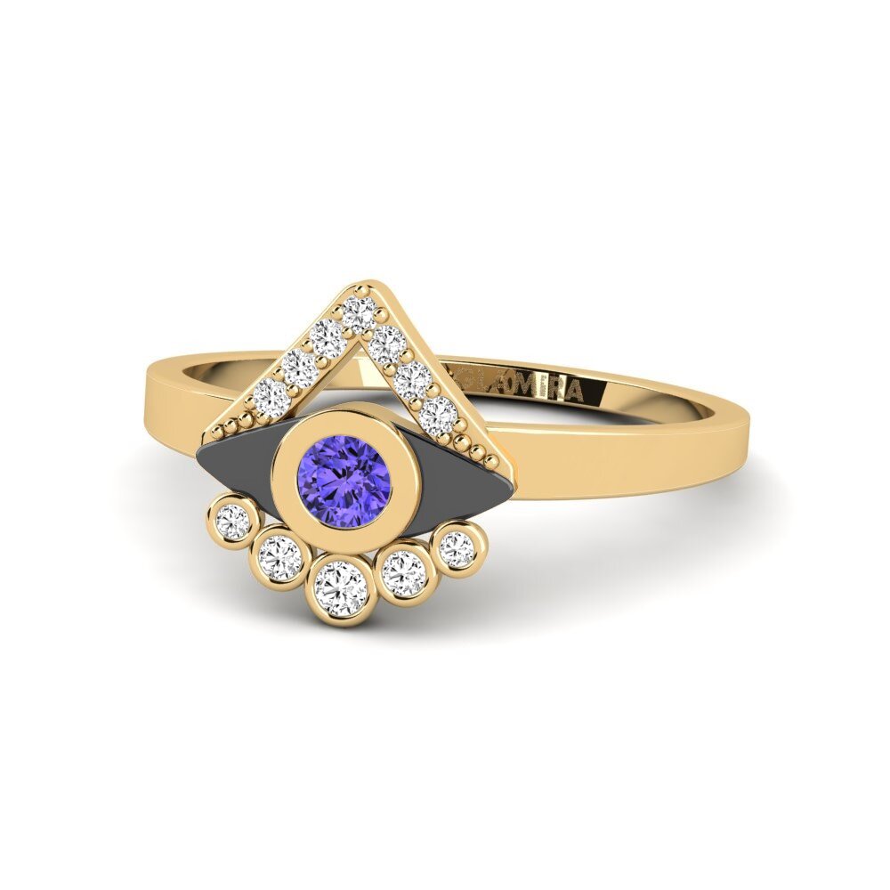 Tanzanite Anel Rozalive
