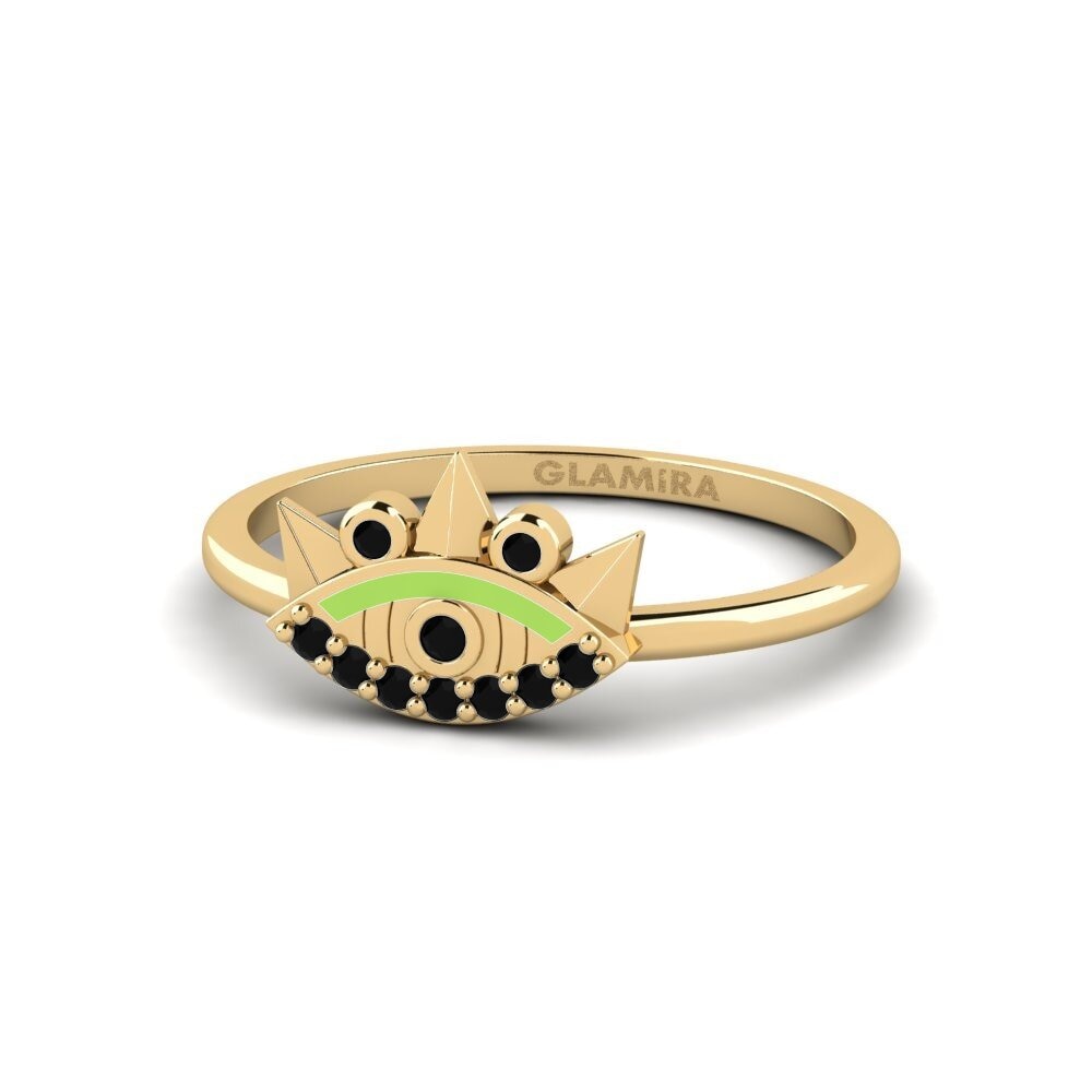 Schwarzer Diamant Ring Sciath
