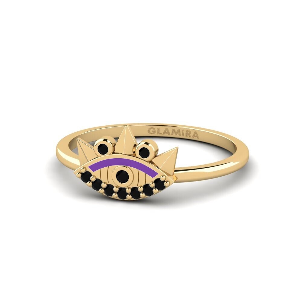 Schwarzer Diamant Ring Sciath