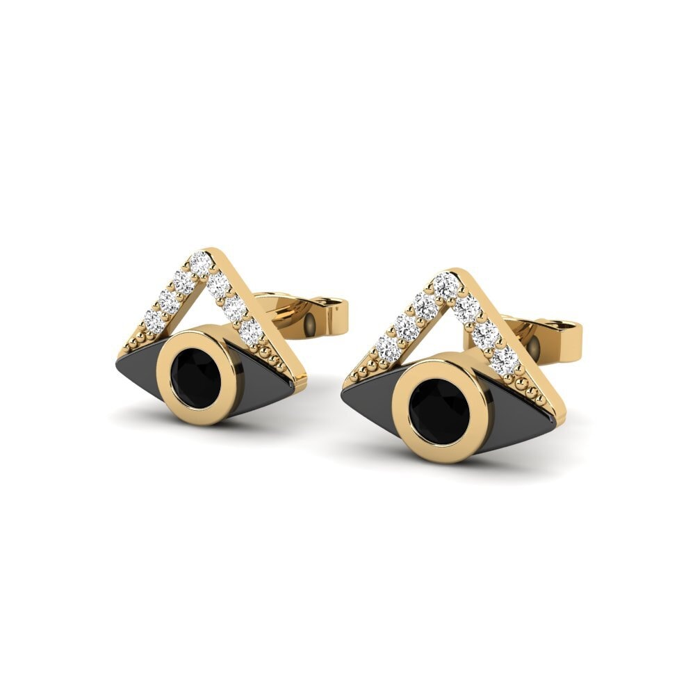Black Onyx Women's Earring Stray