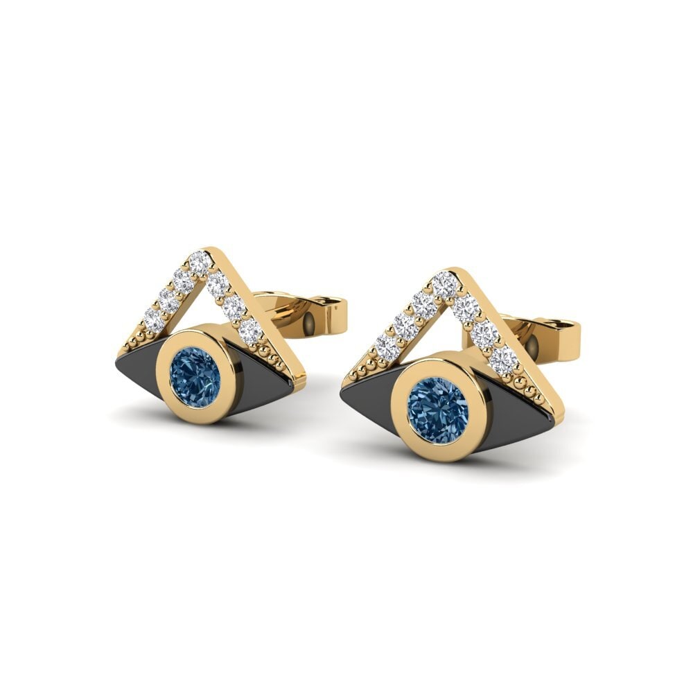 Blue Diamond Women's Earring Stray