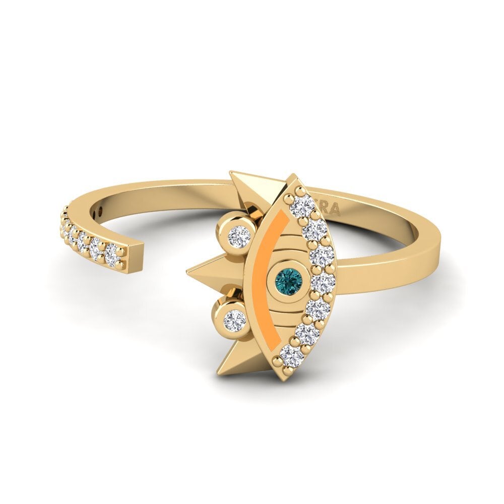 Blauer Diamant Ring Talita