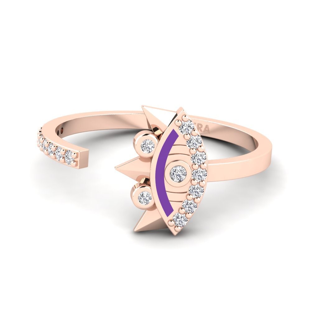 Rotgold 585 Ring Talita