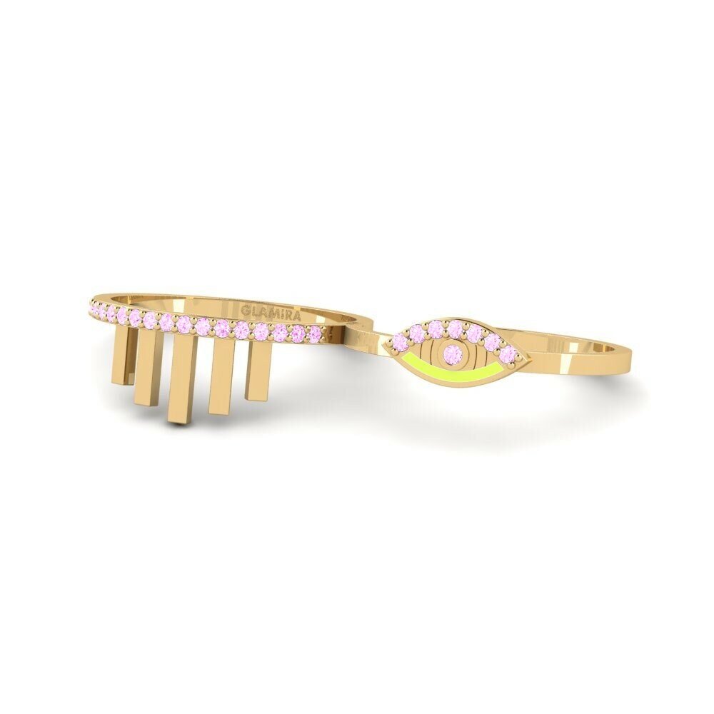 Saphir Rose Bague Tameng