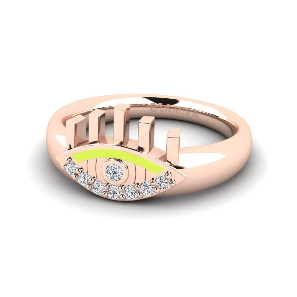 Rotgold 585 Pinker Ring Taming