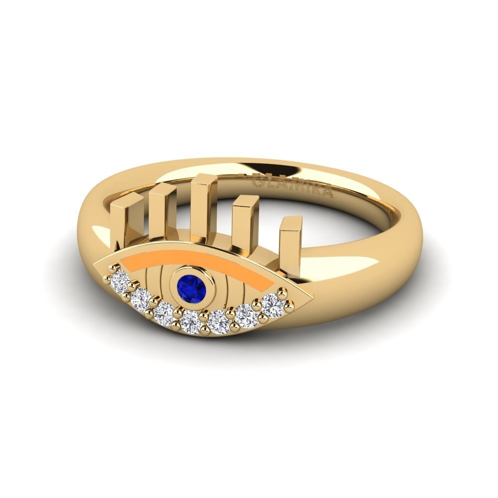 Saphir Pinker Ring Taming