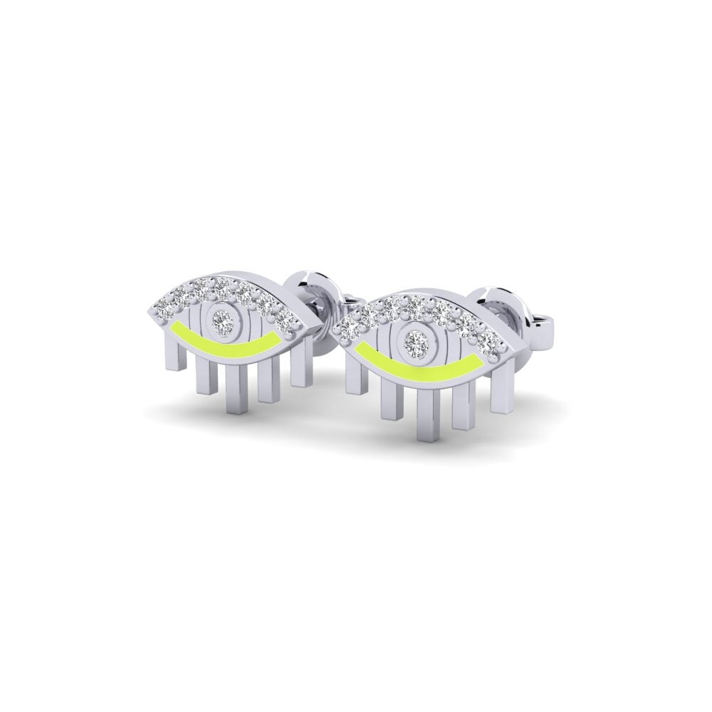 Plata 925 Pendiente de mujer Tarcza