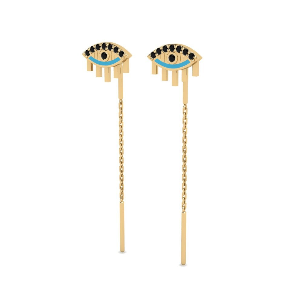 Black Onyx Women's Earring Werna