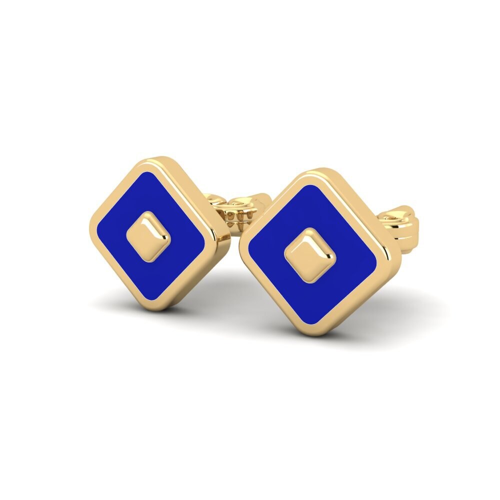 9k Oro Amarillo Pendientes Urhten