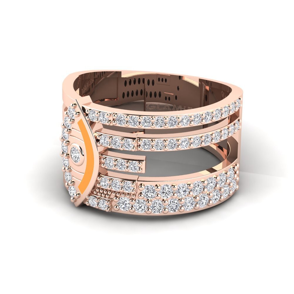 Labor-gezüchteter Diamant Ring Disgleirio