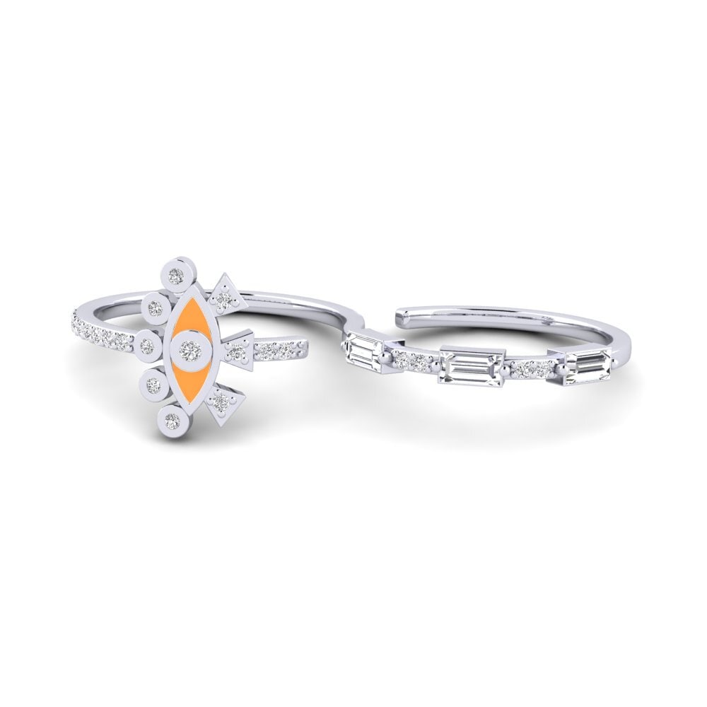 14ct White Gold Ring Galatia
