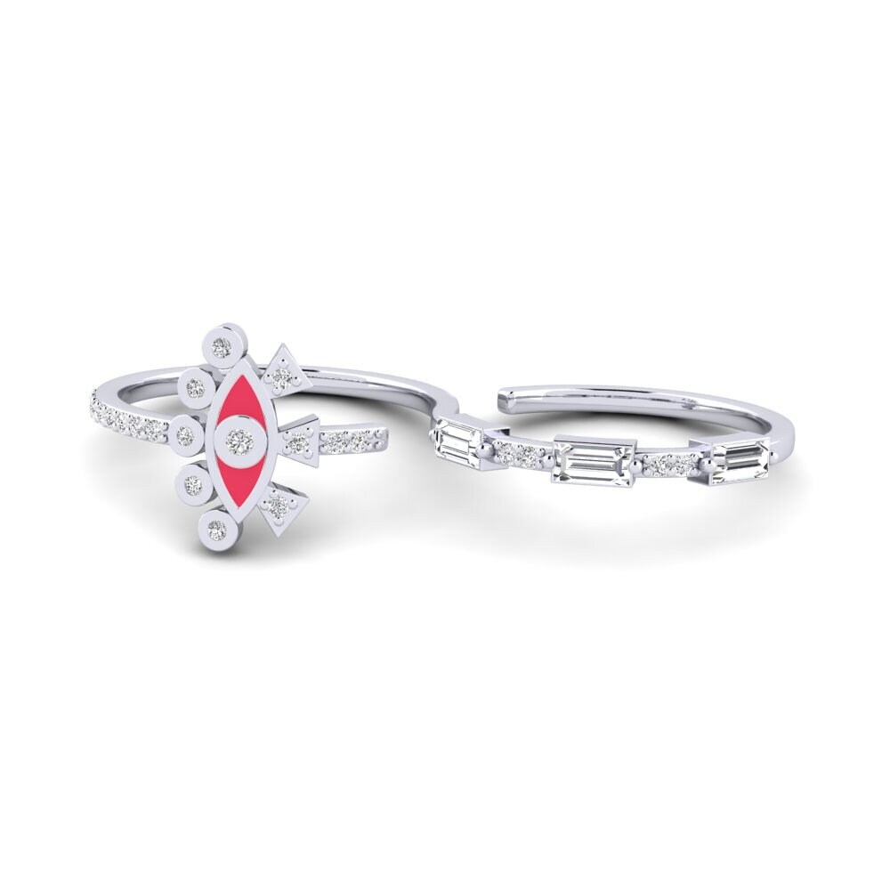 14ct White Gold Ring Galatia