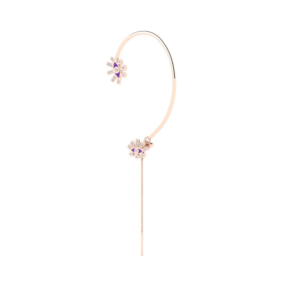 14k Rose Gold Women's Earring Imros