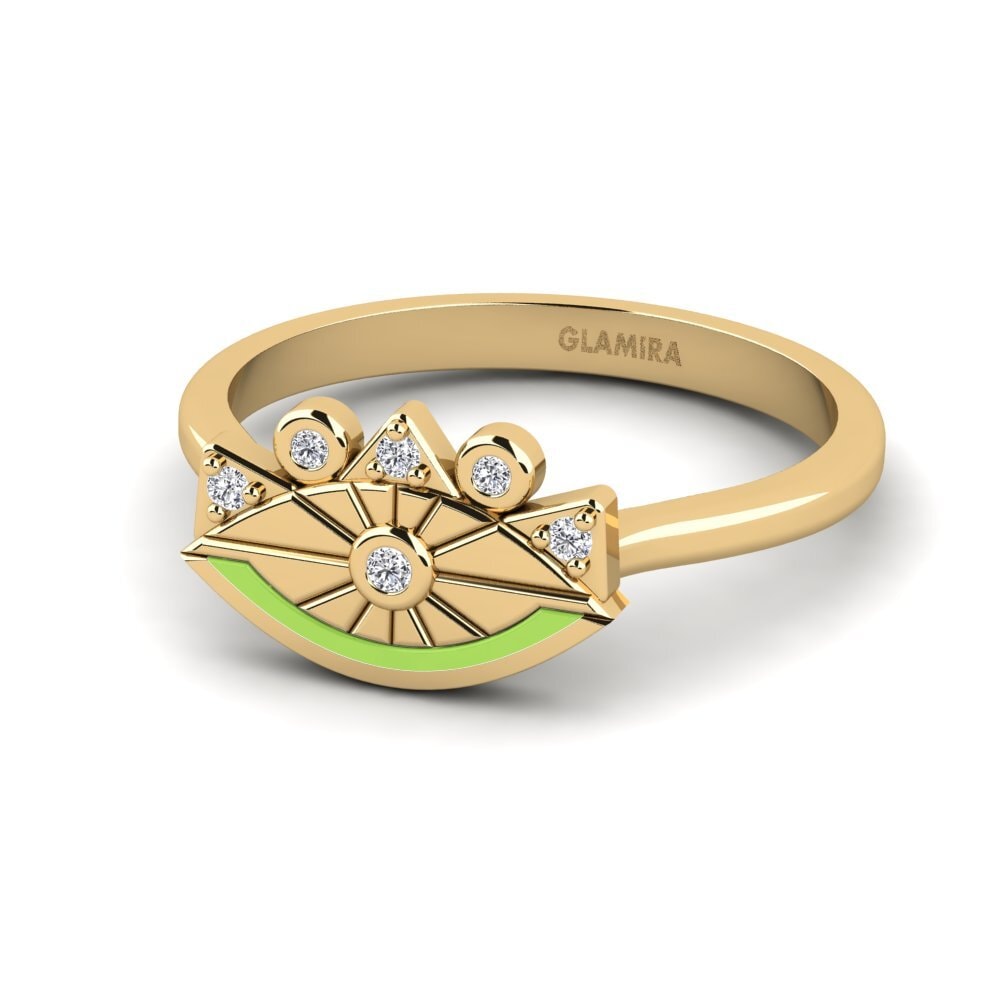 Gelbgold 750 Ring Kganya