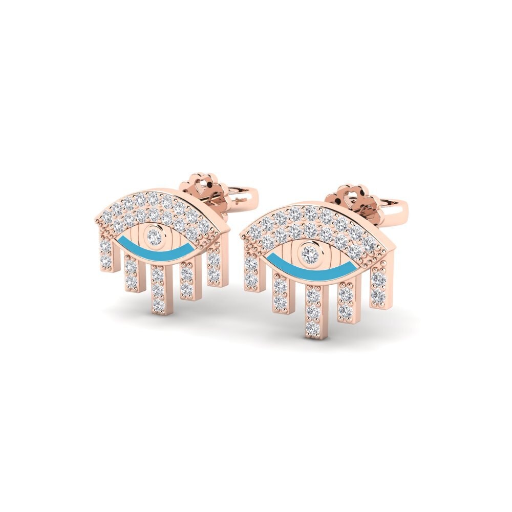 14k Rose Gold Women's Earring Kupenya