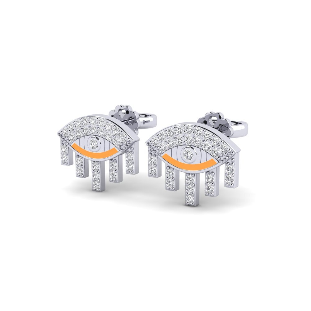 950 Platin Damen ohrring Kupenya