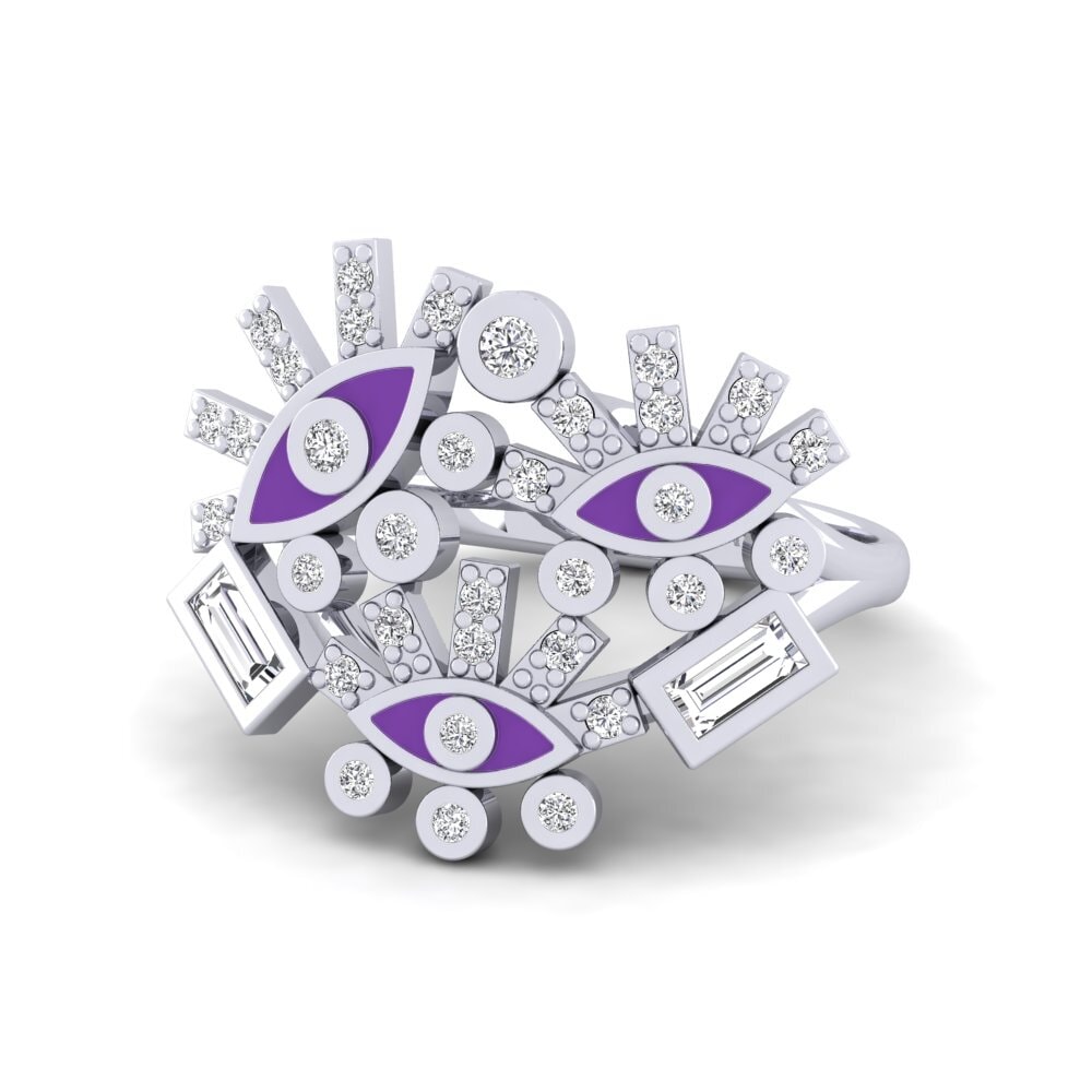 950 Platin Ring Magnesia