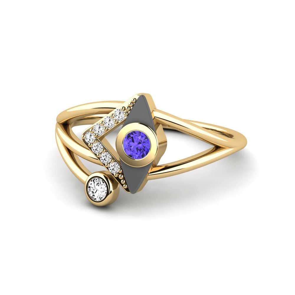 Tanzanite Anel Mathitis