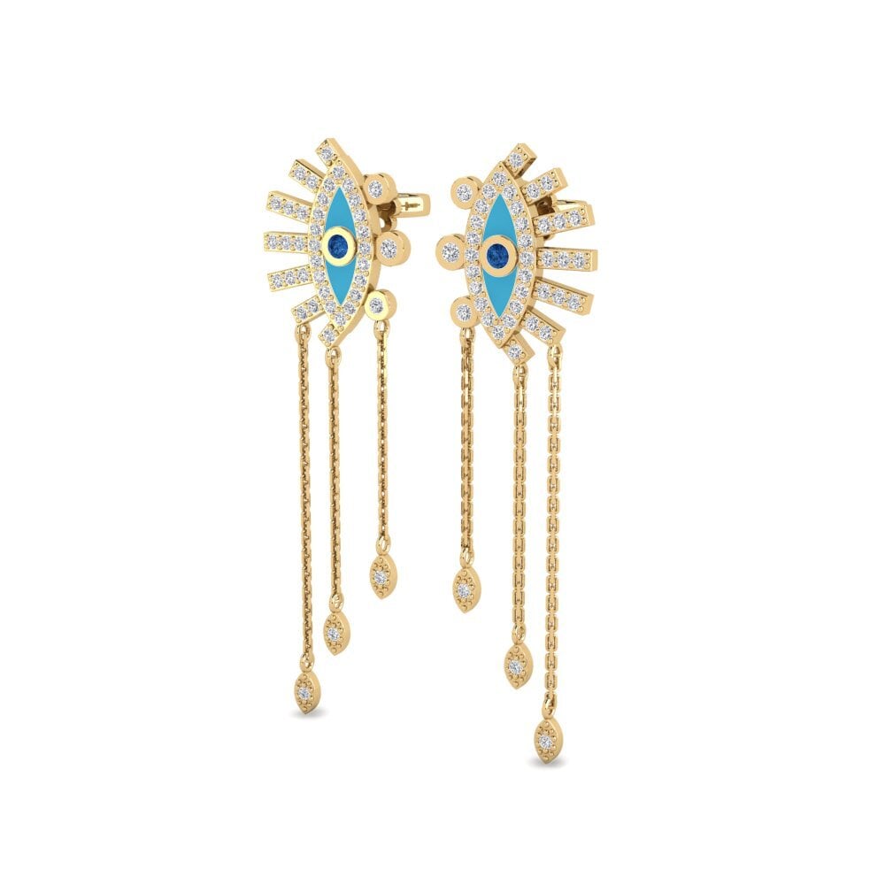 Zircone Bleu Foncé Boucle d'oreille femme Myring
