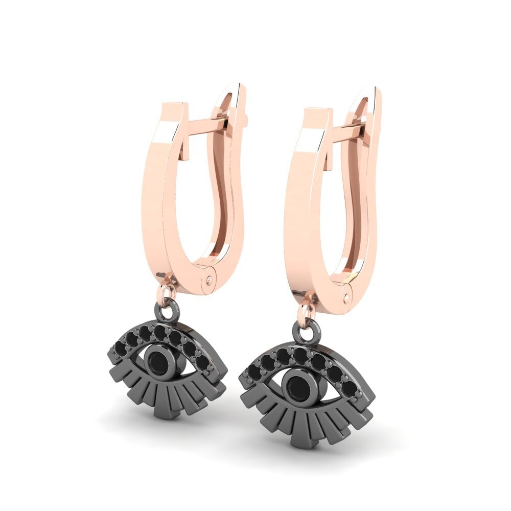 14k Rose Gold Women's Earring Nacemento
