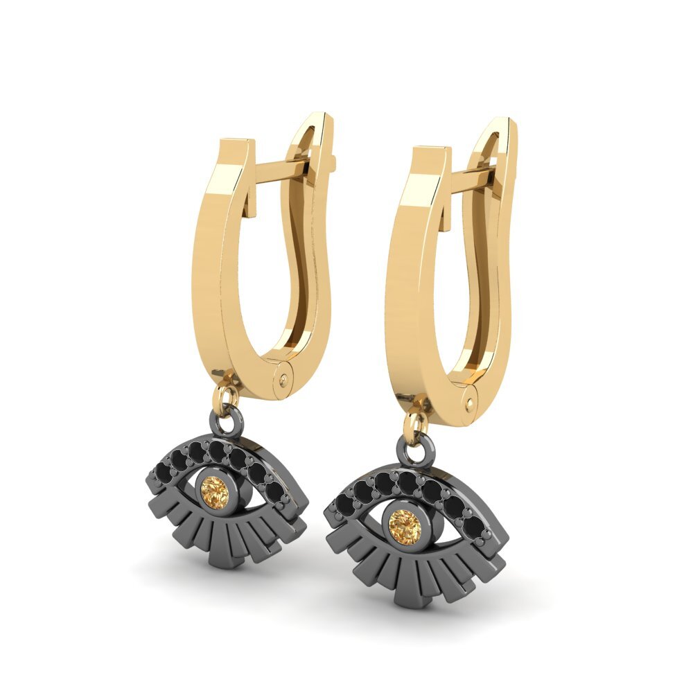 Brown Diamond Women's Earring Nacemento