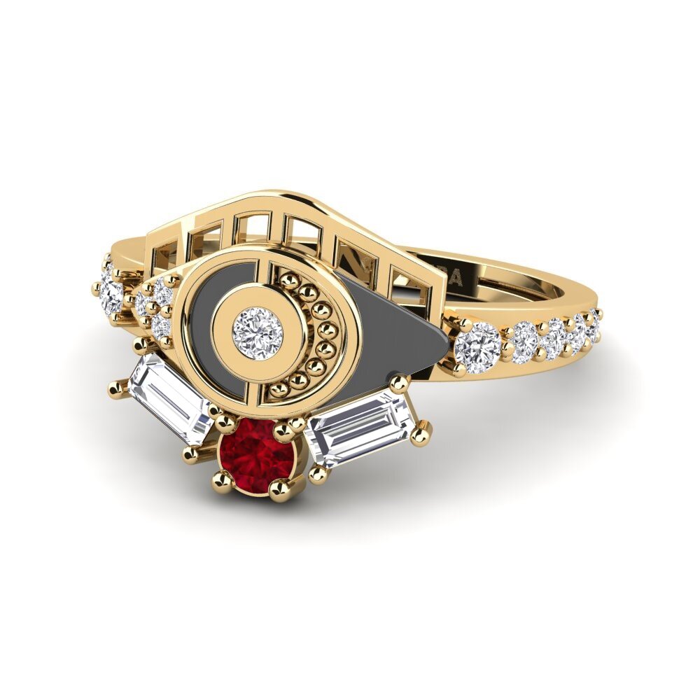 Ruby Ring Poetico