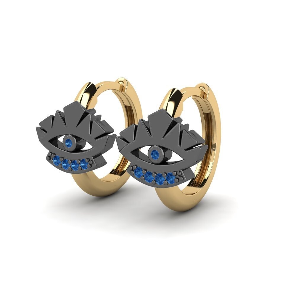 Dark Blue Zirconia Women's Earring Pogledati