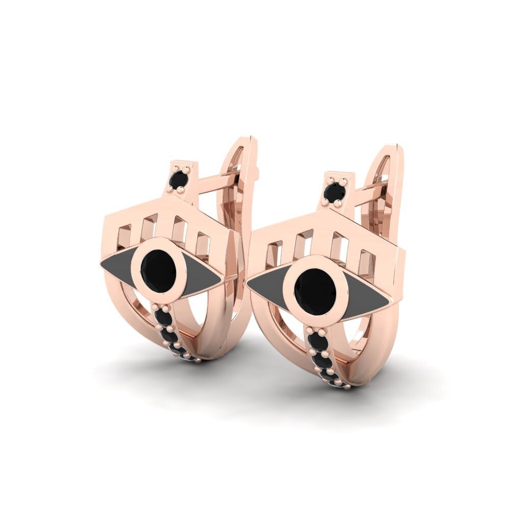 14k Rose Gold Women's Earring Pureabile