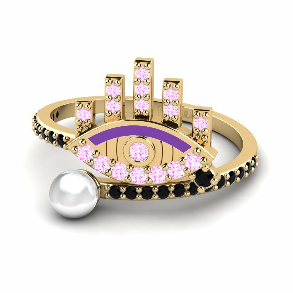 Saphir Rose Bague Ragyog