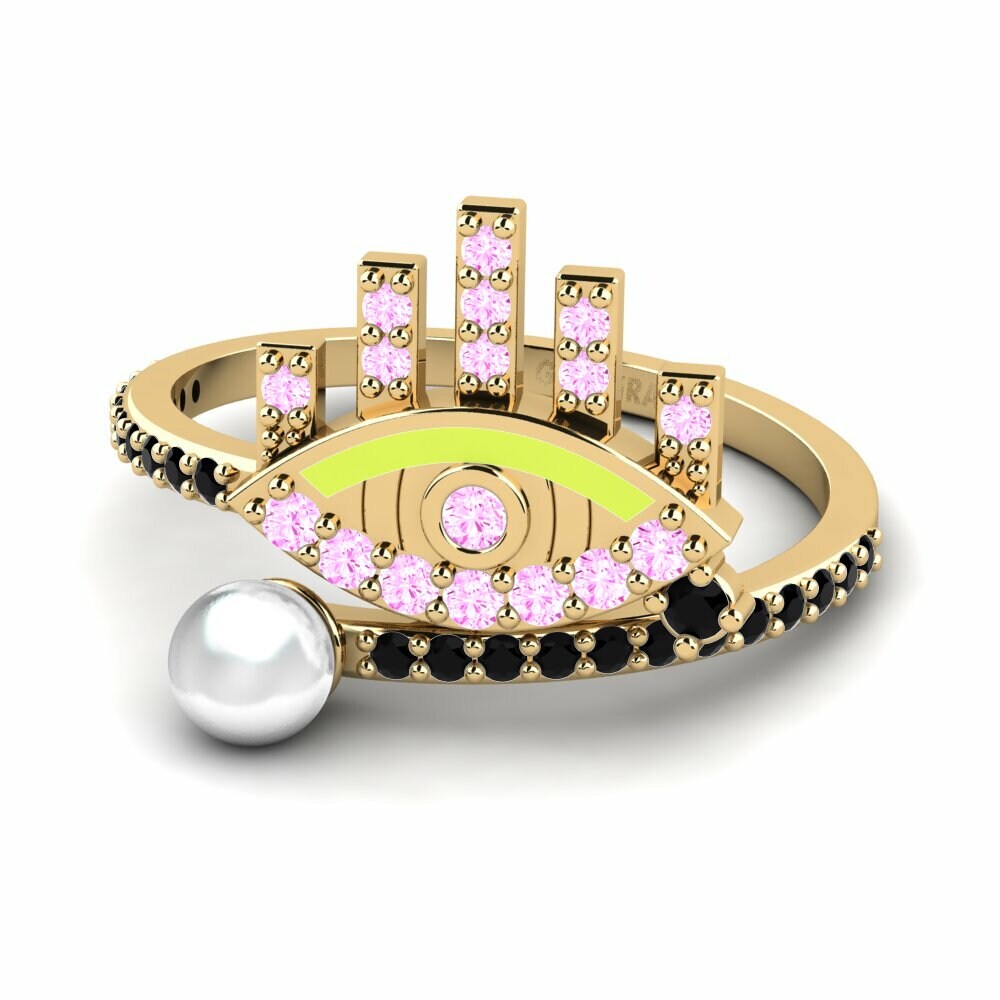 Saphir Rose Bague Ragyog