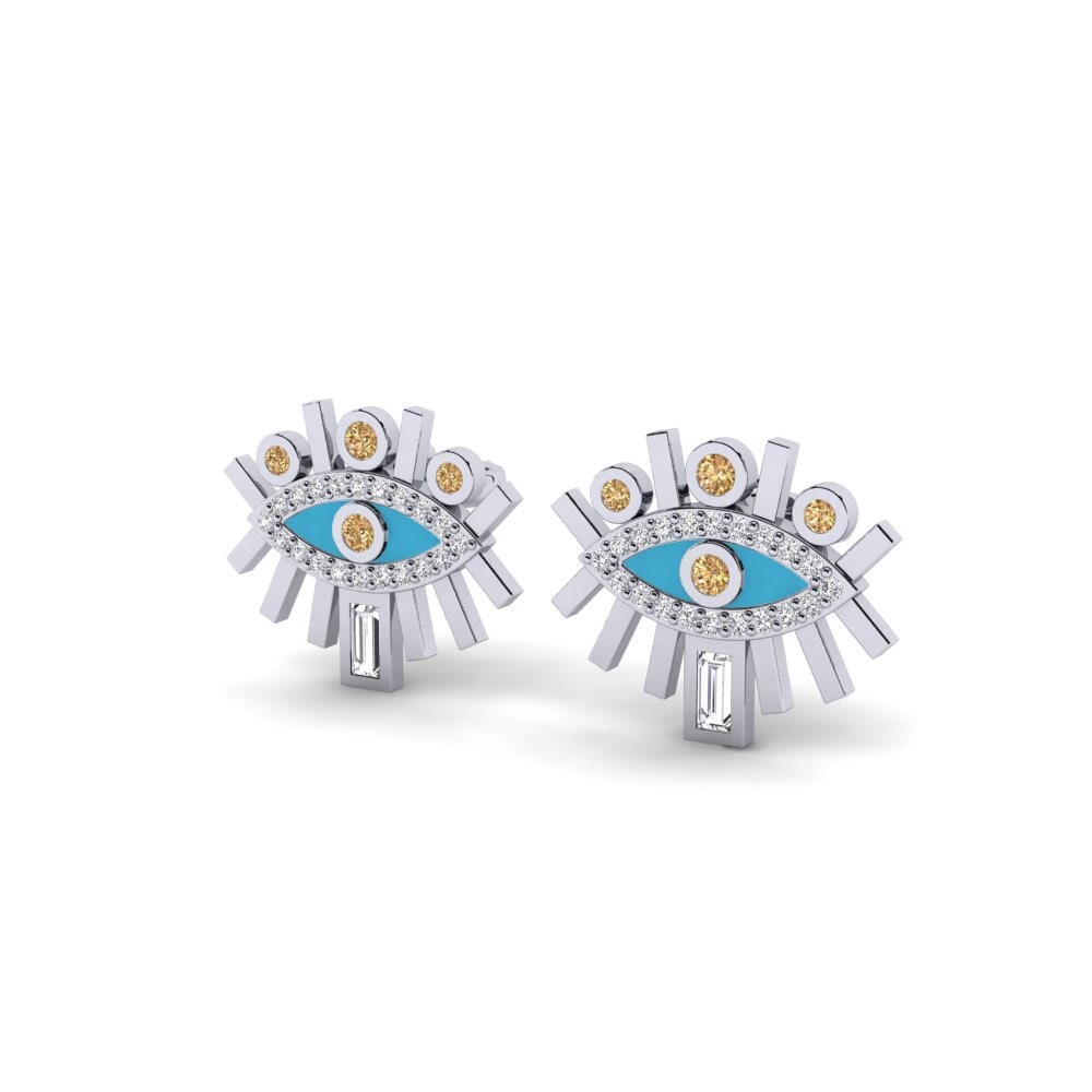 Brown Diamond Women's Earring Sandras